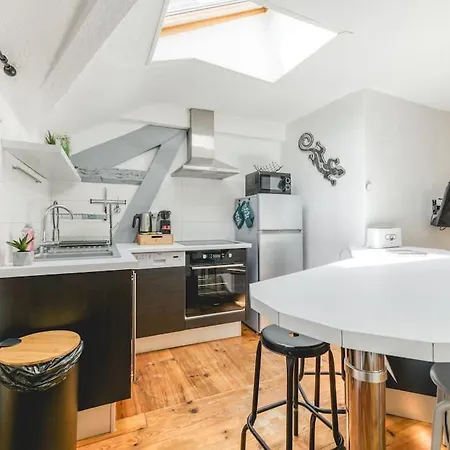 La Salamandre, 40 M2, 1 Chambre, 2 Pas De La Gare Apartment *